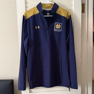 Under Armour Notre Dame Quarter-Zip Pullover